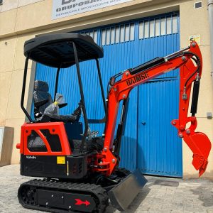 Mini Excavadora BAIMSE 1500 Kg motor Laidong de 3 Cilindros